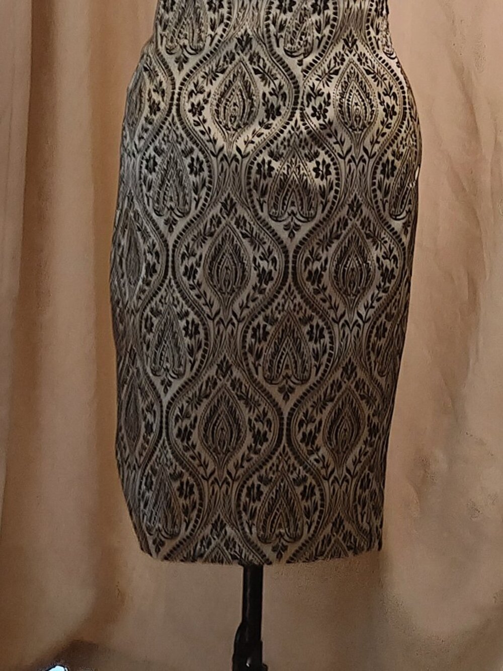 Black and silver skirt size 10